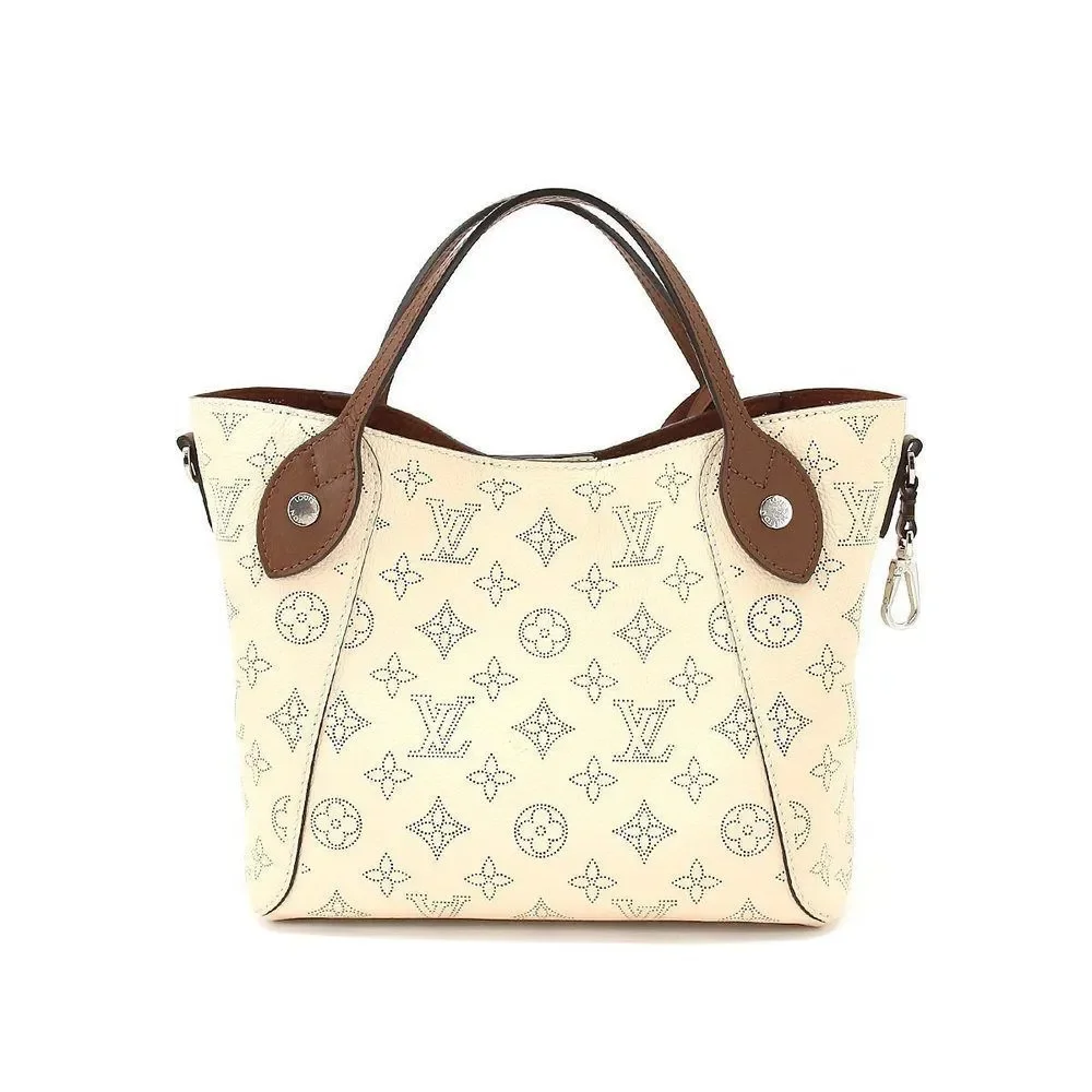 Louis Vuitton Mahina Hina PM Shoulder Bag Leather Claim Crème